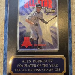 Baseball Card - Alex Rodriguez All-Star 1996