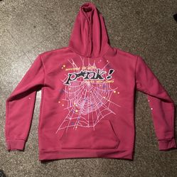 Pink Spider Hoodie
