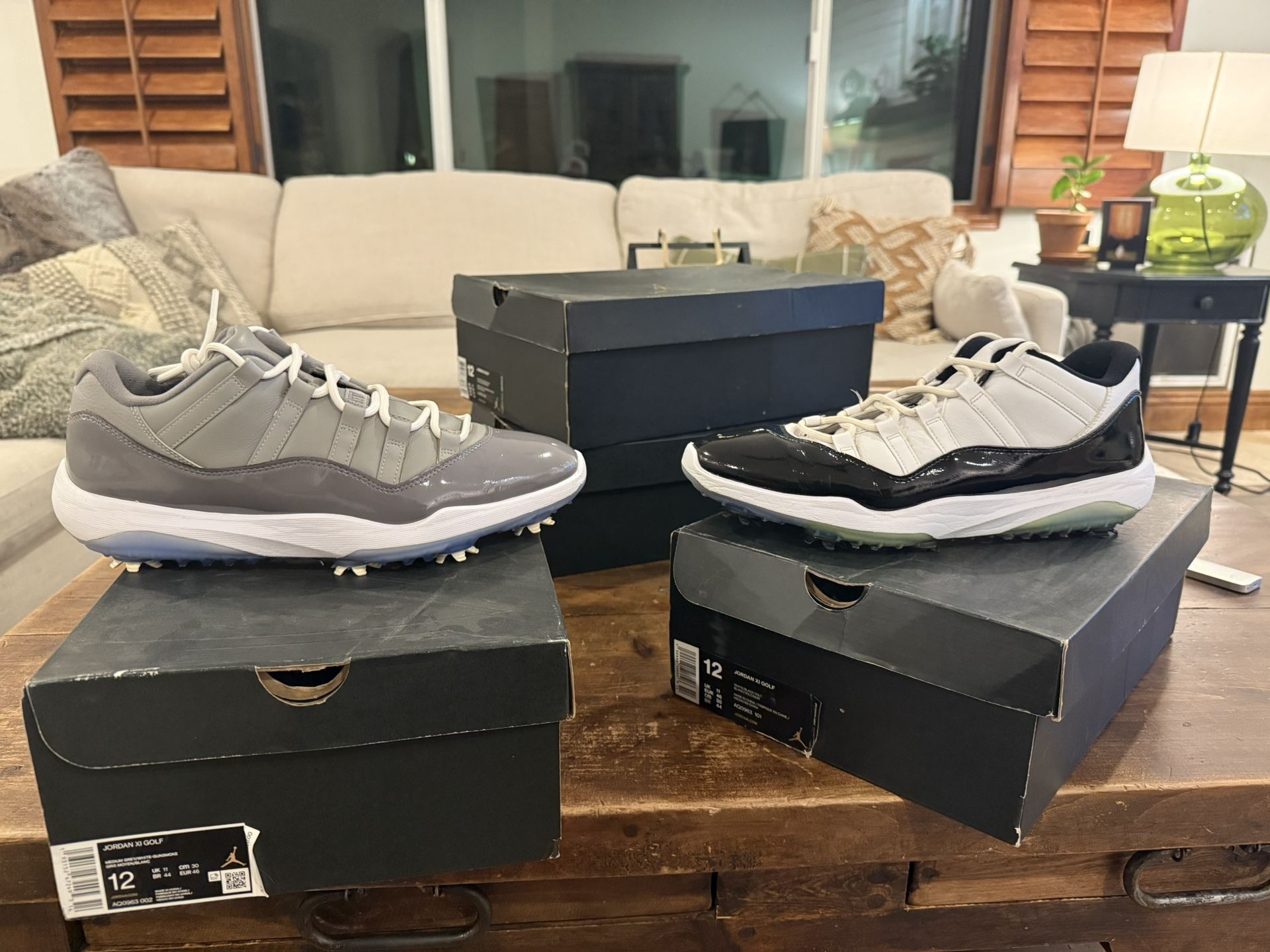 Jordan Golf Shoes (4 Pair) Great Condition Size 12