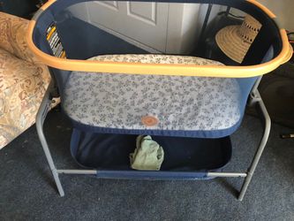 Bassinet, Walker, swing and kids chair $40 takes it all!