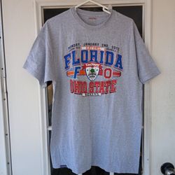 Vintage Jansport Men's t-shirt Florida Gators Vs Ohio State Buckeyes 2012 XL