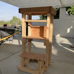 Handmade Wooden Step