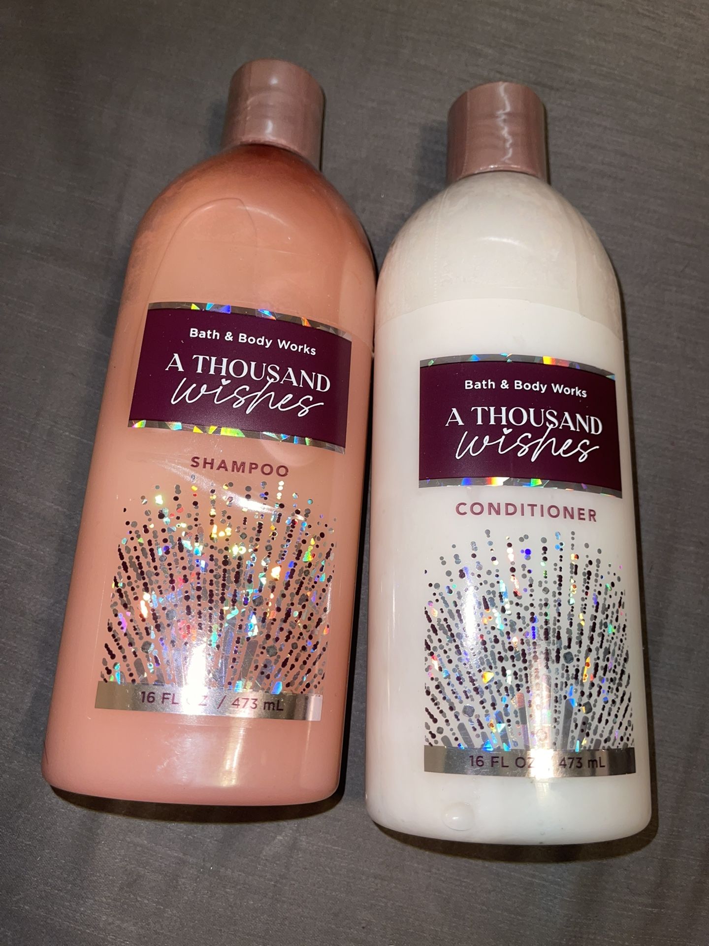 A Thousand Wishes bath and body works shampoo and conditioner set