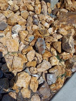 Red Landscaping Rocks