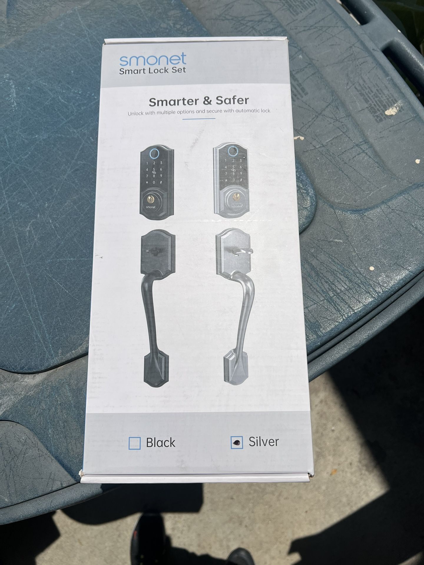 Smonet Smart Lock Set Silver As Shown
