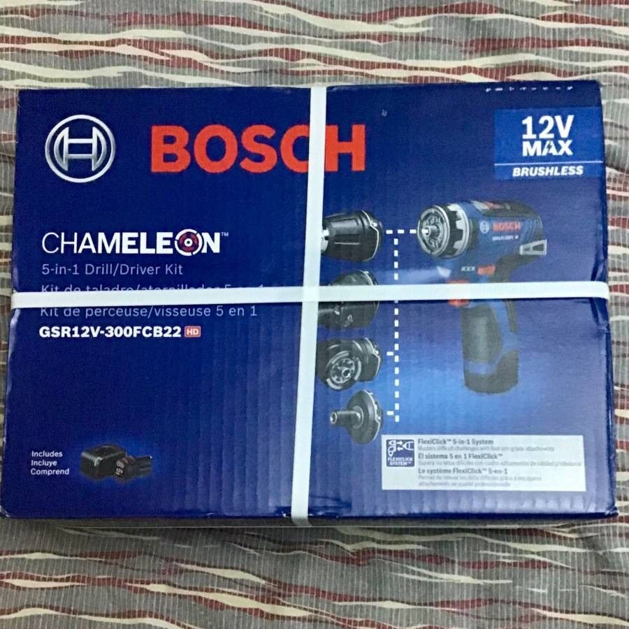 Bosch 5-in-1 Brushless Drill Driver Installer Kit