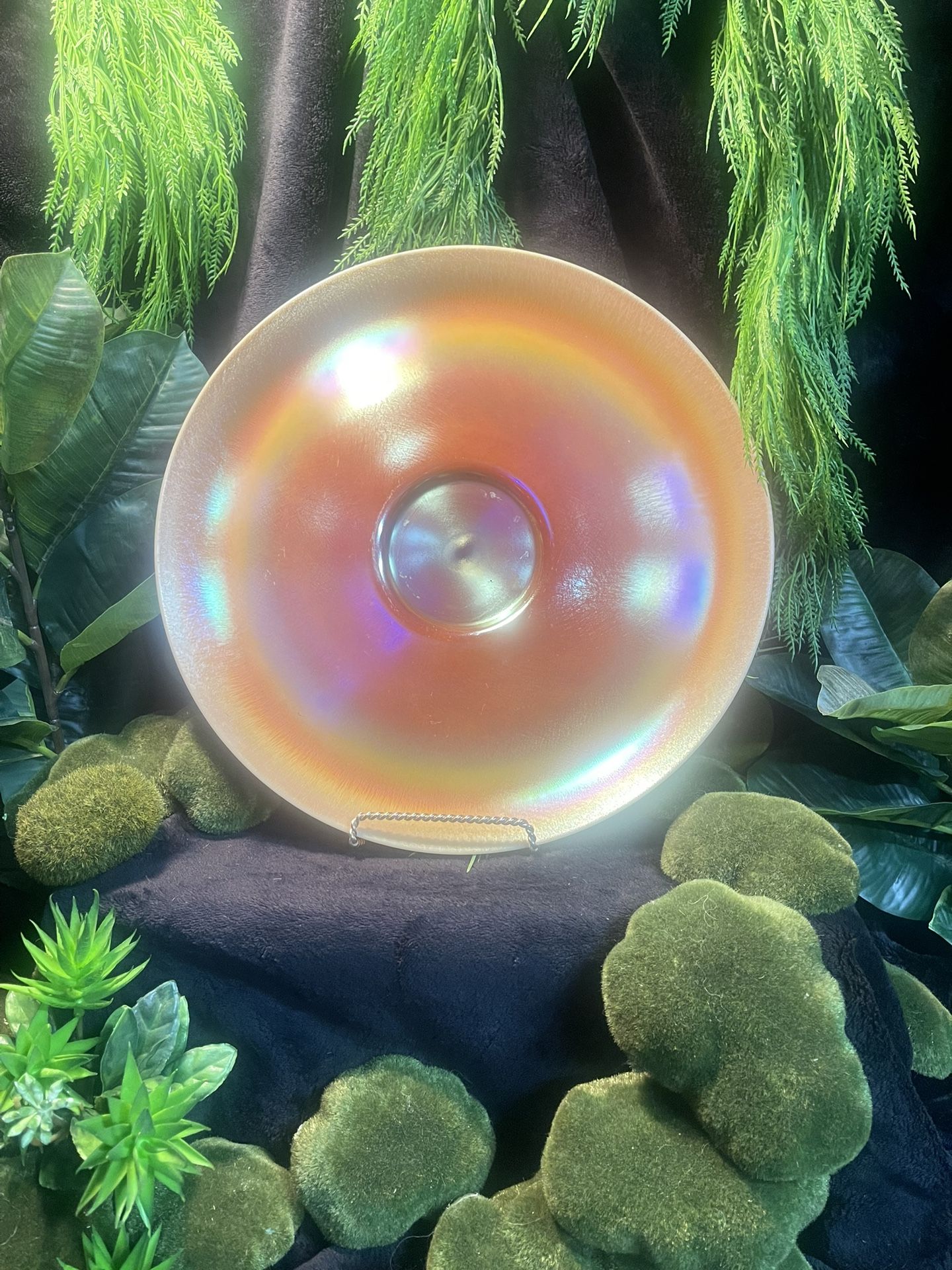 Steuben Art Glass 14” Platter 