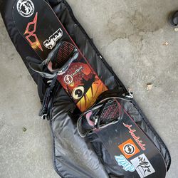 Snowboard And Bag 153 Cm
