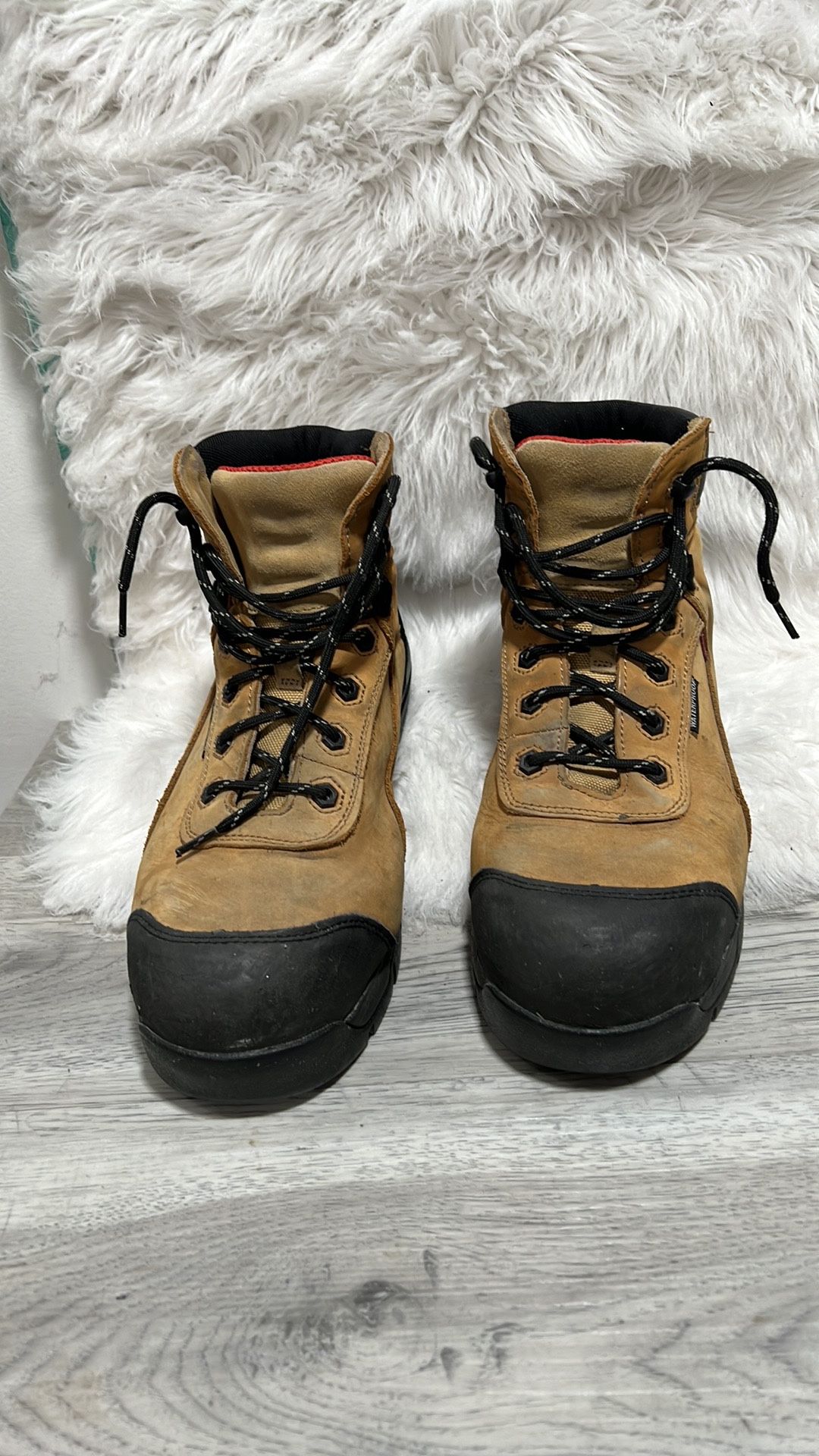 Gravity Defyer, Men's waterproof steel toe work boots size 11