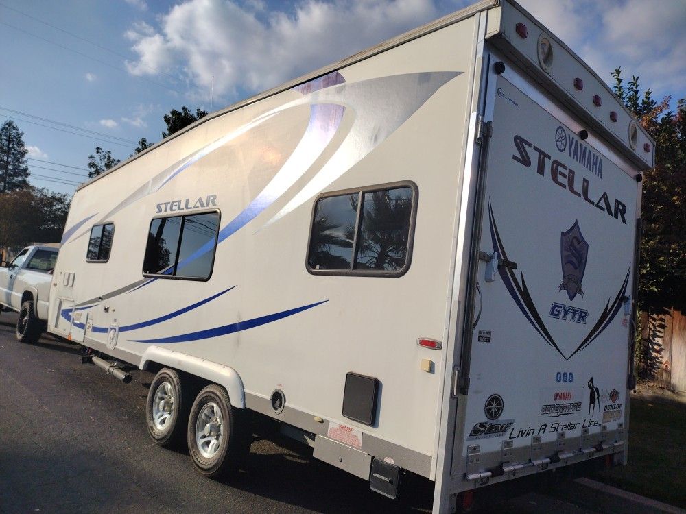 2012 Stellar Eclipse 23ll Toy Hauler Travel Trailer