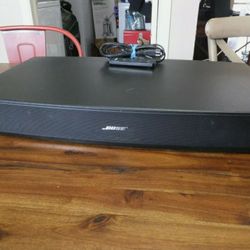 Bose Solo TV Sound System - Black w/Remote Sound Bar Speaker