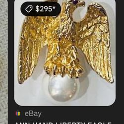 Eagle 18k Brooch 