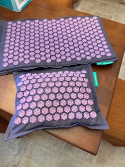 NEW Acupressure Large Mat and Pillow Set; Premium Acupressure Therapy Mat for Pain Relief and Relaxation; Lavander