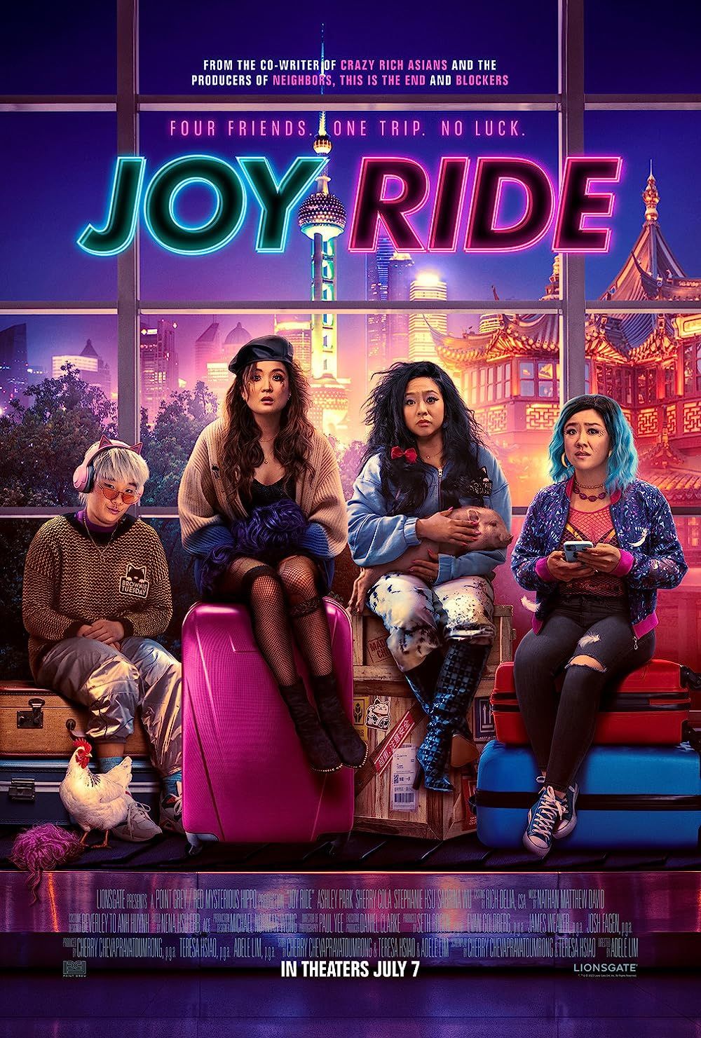 JOY RIDE (2023) 4K (UHD) MOVIE - DIGITAL CODE ONLY