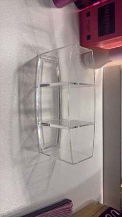Clear Acrylic 3-Section Organizer