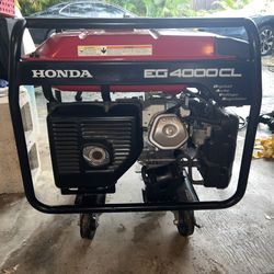 Like new/barely used Honda EG4000CL generator 