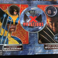 Marvel: X-men Classic Wolverine And Hugh Jackman As Wolverine : 8 Inch Action Figures