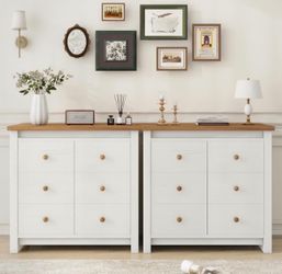 6drawer nightstand set of 2