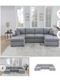 Sectional set 60”x120”x60”