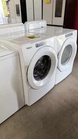 Whirlpool Front-Load Washer and Dryer Set