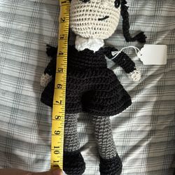 Wednesday Adam Crochet Doll