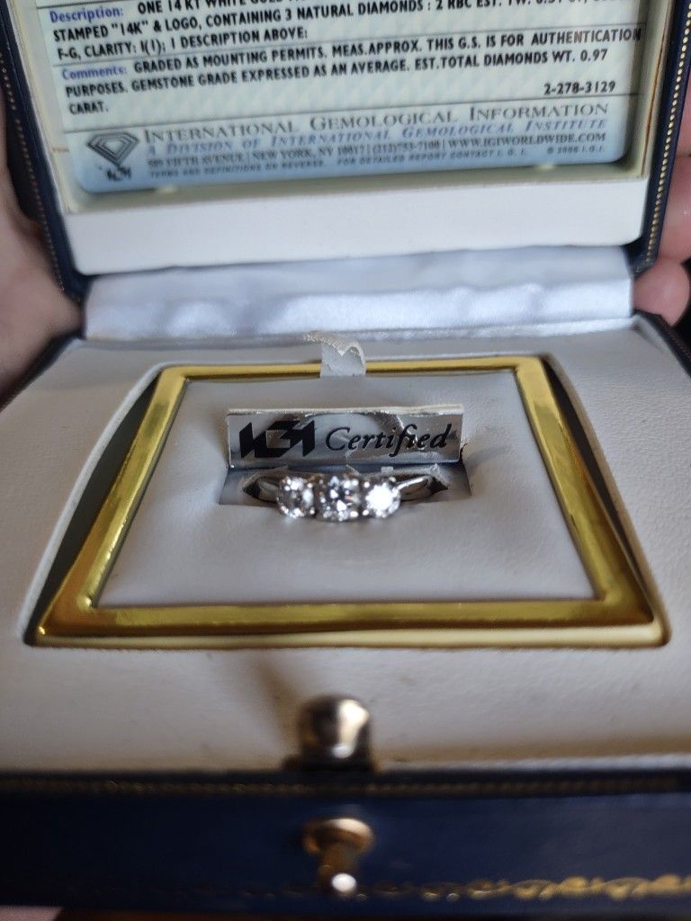 Diamond Sterling Silver Ring