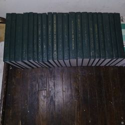 Vintage Enclypedias And Fiction Books