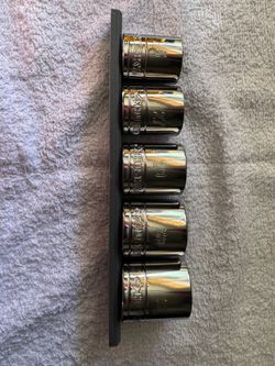 Husky 5-Piece 1/2” Drive X-Large Metric Socket Set 25-32mm