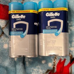 Gillette Twin Pack Shave Gel, $5 Each Pack