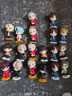 2025 BTS TinyTAN McDonald’s Happy Meal Toy Figure, 19 figures