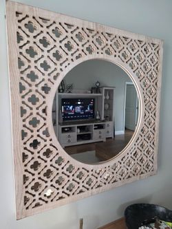 Framed mirror