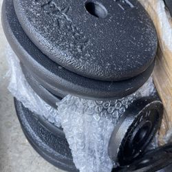 Standard Weight plates 1” for Standard Barbell Or Adjustable Dumbbells