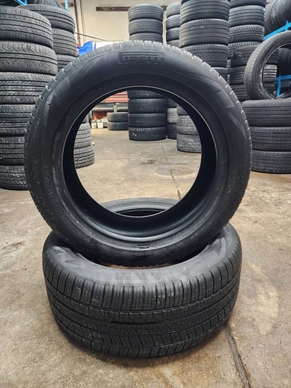 🔥 (2) 275 45 20 Pirelli Scorpion Zero All Season Runflat Tires