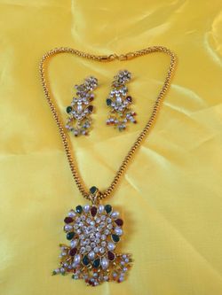 Rhinestones jewelry set!