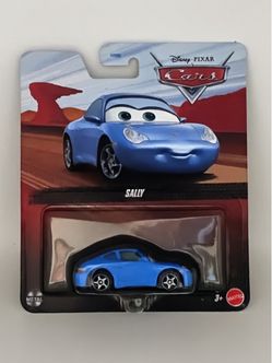 Mattel Disney Pixar Cars Sally Blue Porsche 1:55 Diecast New Sealed on Card