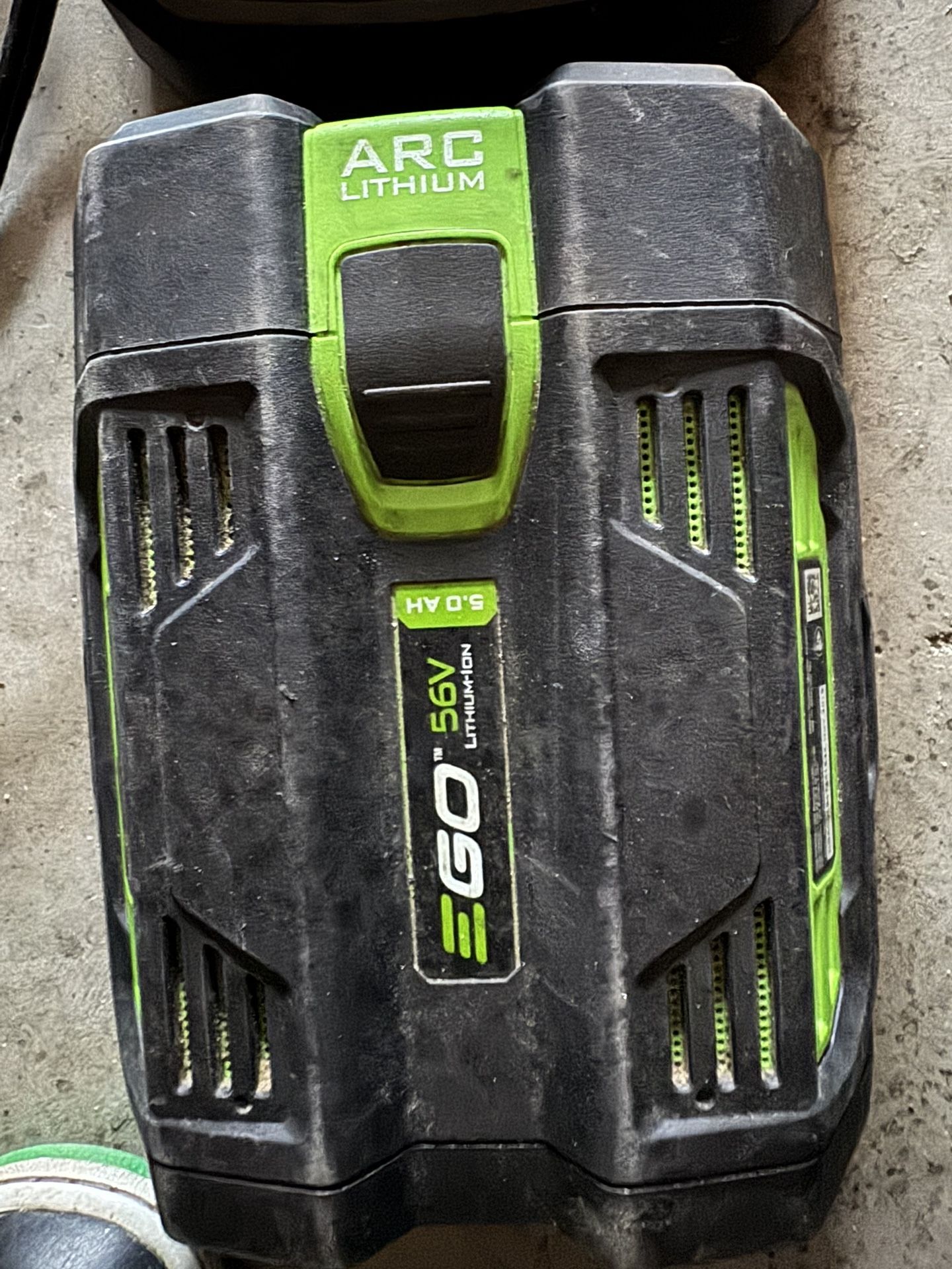 56 Volt Battery  And Charger 