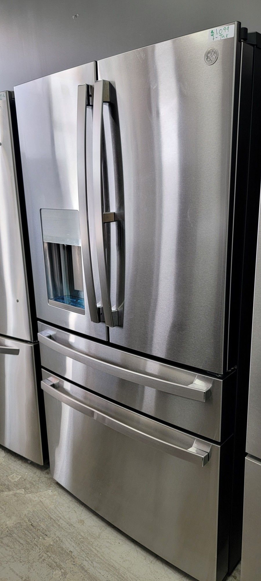 Four French Door Stainless Cooling And Freezing