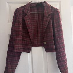 Burgundy cardigan 