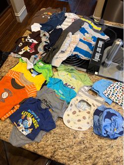 0-3 month baby boy clothing lot