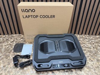 Brand New llano V11 Pro Laptop Cooling Pad, Gaming Laptop Cooler RGB Laptop Fan Laptop Cooling Stand with 4.7 Inch Turbofan, for 14-17.3in SKU553