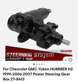 Gearbox + pitman Arm