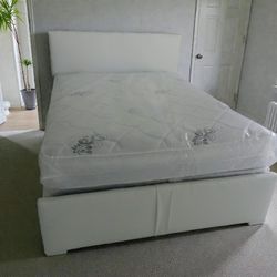 $399 Queen Bed Frame With Mattress And Box-spring And Box-spring Brand New Free Delivery 