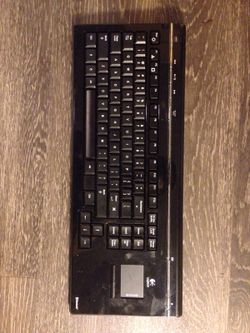 Logitech Bluetooth keyboard with trackpad