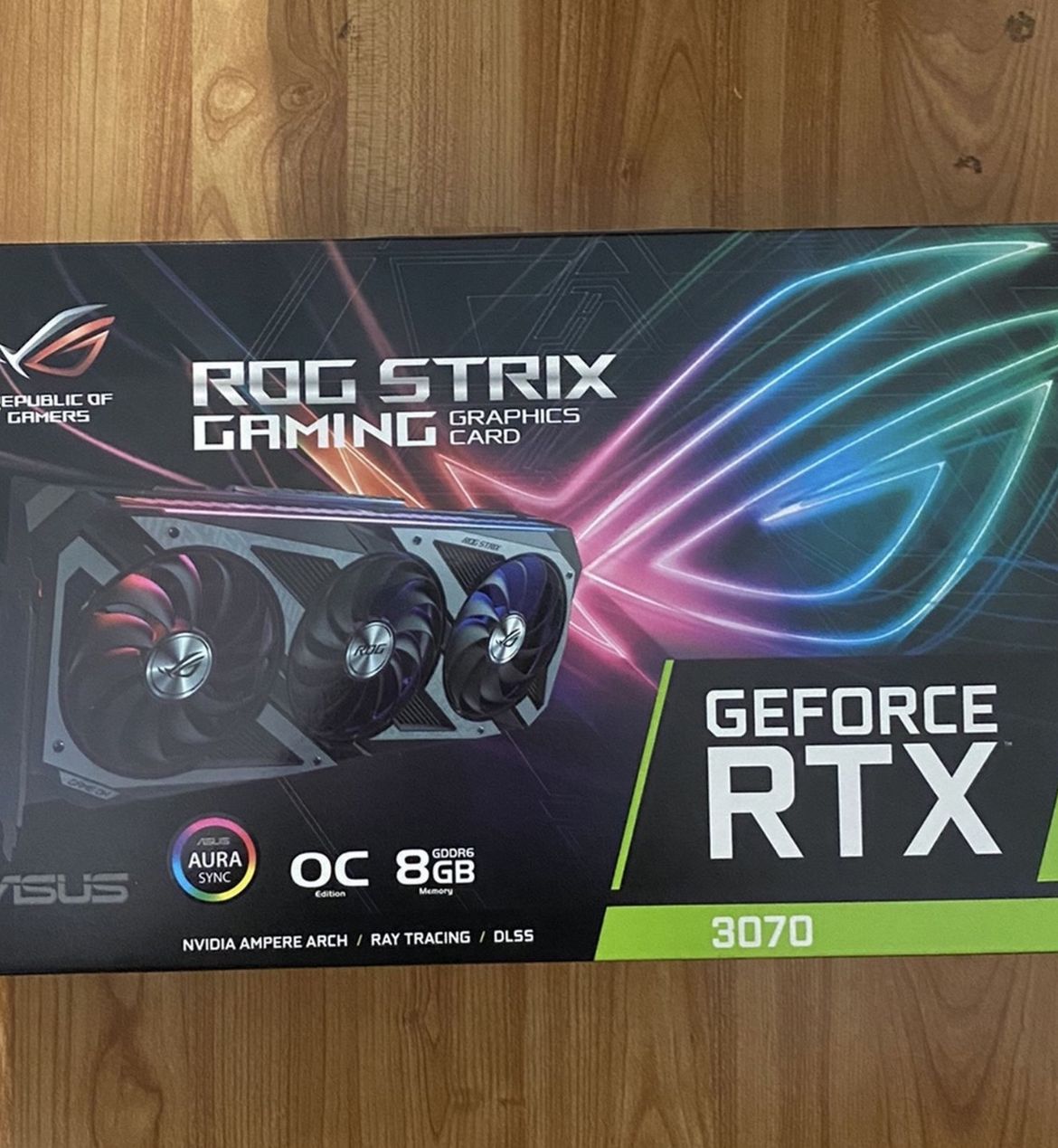 ASUS ROG Strix GeForce Rtx 3070 Ray Tracing GPU