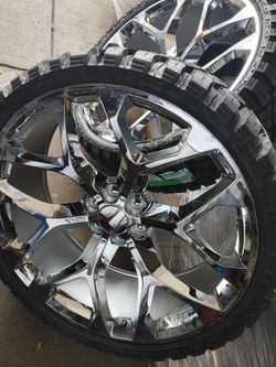 26inch snowflake with 33x12.50-26 mud tires and tpms 
