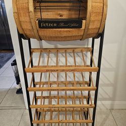 Fetzer Wooden Wine Rack