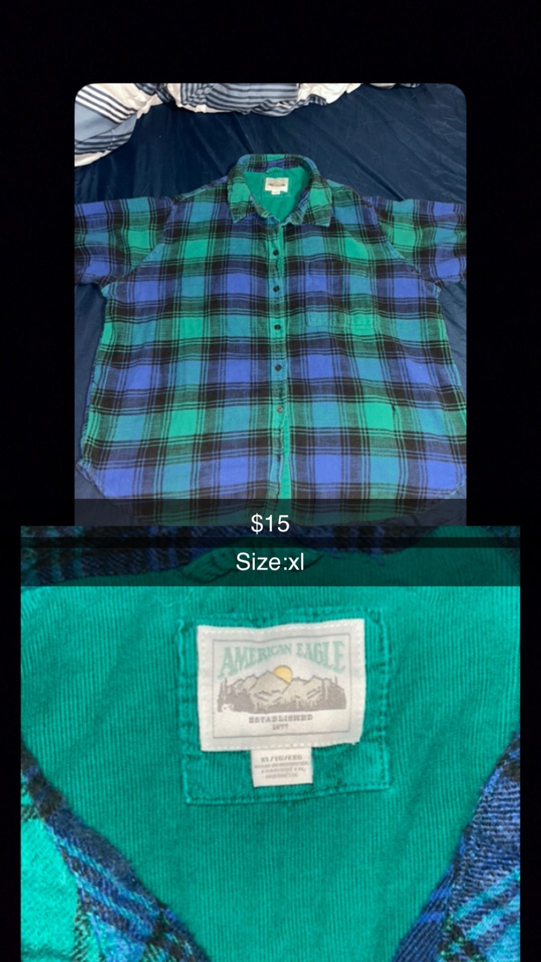 Vintage American Eagle Flannel 