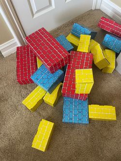 Melissa & Doug Cardboard Building Blocks Set