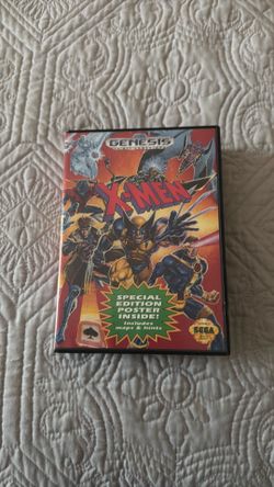 Empty Sega Genesis X-Men Box