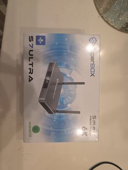 NEW SEALED SuperBox S7 Ultra Android 12 TV Box 128GB WiFi 6